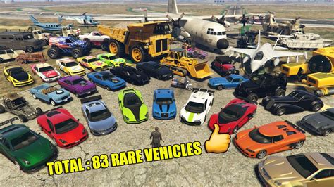 All Rare & Secret Cars in GTA 5 (Hidden Vehicle Locations Guide - Story Mode) - YouTube