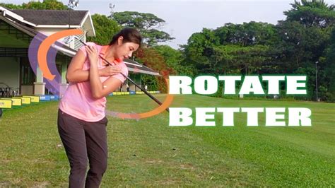 Rotate to a Better Golf Swing - Golf with Michele Low - YouTube