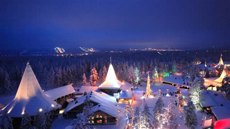 Santa Claus Village Map