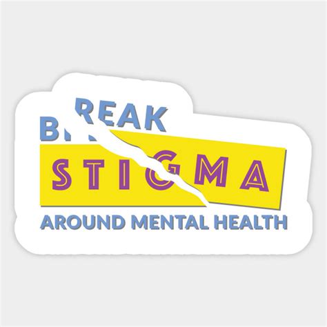 Stigma Free - Mental Health Awareness - Sticker | TeePublic