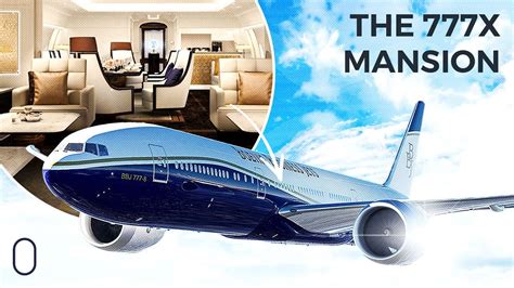 A Flying Mansion: The Boeing 777X Business Jet - YouTube