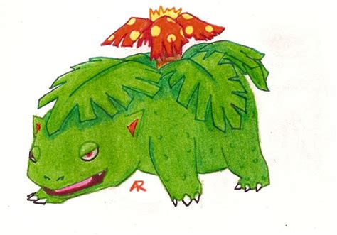 Shiny Venusaur by Numa-Numa-Shadow on deviantART