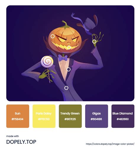 20 Halloween Color Palettes - Inspiration & Productivity for Everyone