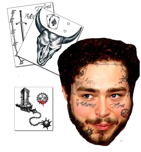 Aggregate more than 58 postmalone face tattoo - in.cdgdbentre