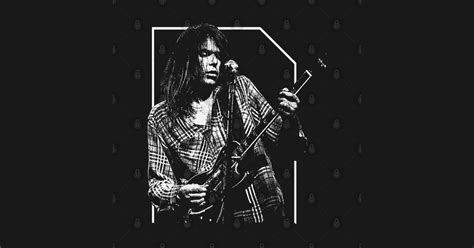 Neil Young // Vintage Style Design - Neil Young - T-Shirt | TeePublic