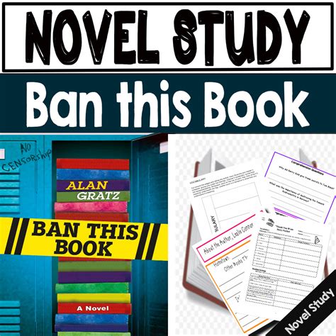 Ban This Book by Alan Gratz. Novel Study: | Made By Teachers