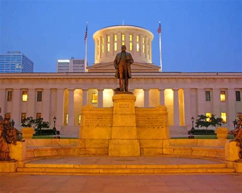 Ohio State Capitol Paint By Numbers - Numeral Paint Kit