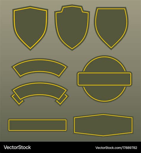 Military Patch Design Template