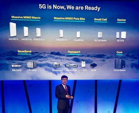 Huawei Launches Full Range of 5G End-to-End Product Solutions