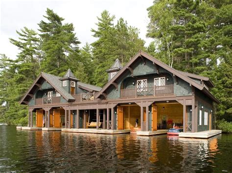 Boathouses - Boathouse Architect for the Adirondack Mountains | Custom Home Architect ...