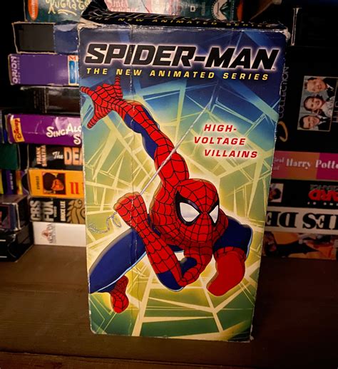 Spider-man the New Animated Series High Voltage Villains VHS - Etsy UK