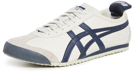 Onitsuka Tiger Leather Mexico 66 Sneakers in Blue for Men - Lyst