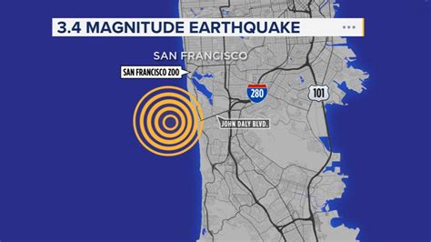 3.4 magnitude earthquake hits San Francisco Bay Area, USGS says - ABC7 ...