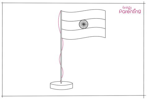 How to Draw the Indian National Flag? | Flag drawing, Indian flag, Independence day drawing