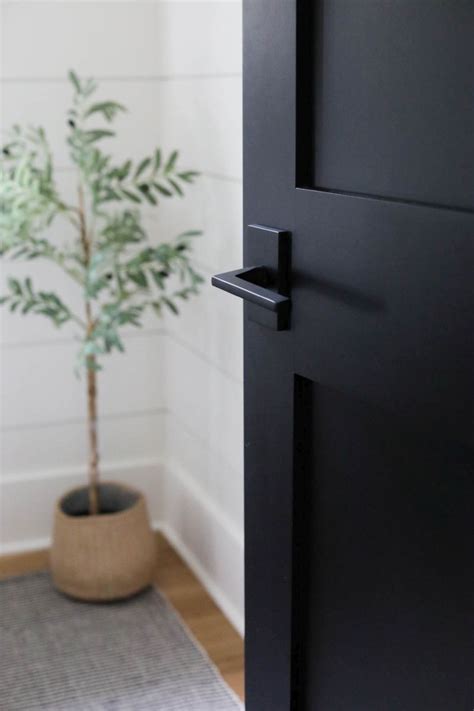 Black Interior Doors: A Lookbook of Ideas and DIY Expertise