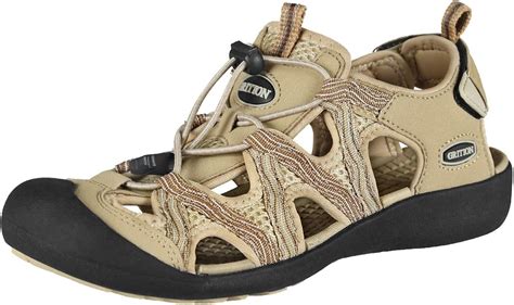 GRITION Hiking Sandals Women Athlatic Outdoor Sandals Close Toe Waterproof for Beach Summer ...