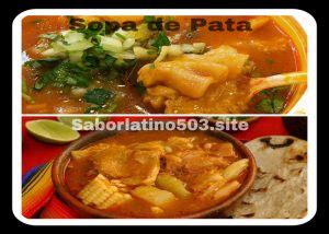 → 《 SOPA DE PATA 》Salvadoreña ️《2023》RECETA ↑↑