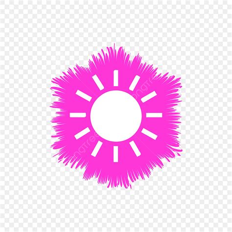 Sun Vector Art PNG, Sun Pink Icon Vector, Sun Icons, Pinkicons, Sun PNG Image For Free Download
