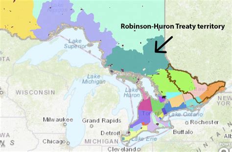 Robinson-Huron Treaty territory | Download Scientific Diagram