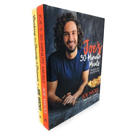 Joe Wicks 2 Books Set Collection 30 Minute Meals, Cooking For Family ...