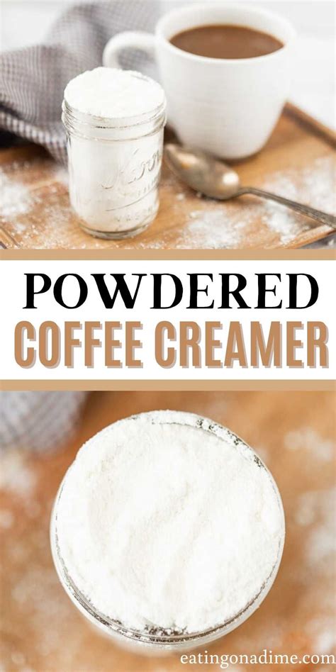 Homemade powdered coffee creamer – Artofit