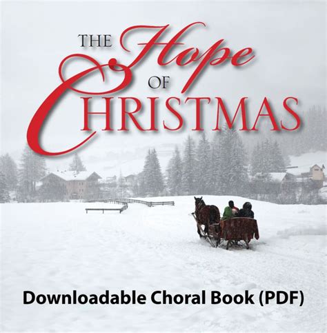 The Hope of Christmas - Downloadable Choral Book (Min. 10) | Lifeway