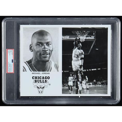 Michael Jordan 1990's Team Issued Photo (PSA) | Pristine Auction