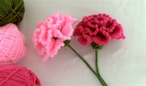 How To Crochet Carnation Flower - Crochet Ideas