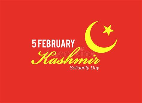 5TH February Kashmir Day Poster Design Illustration. Kashmir Solidarity ...