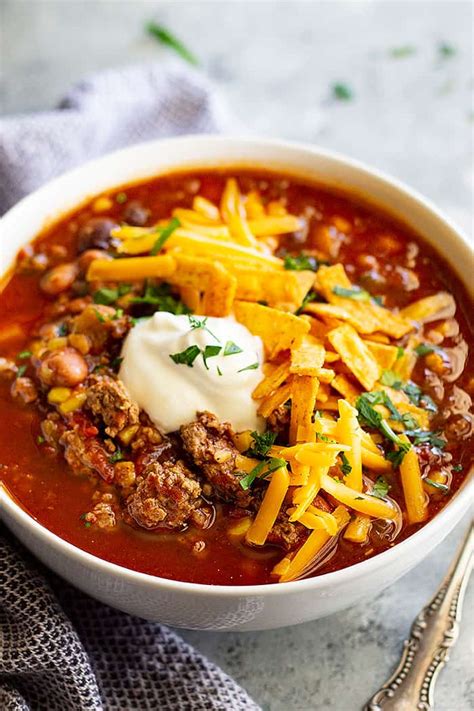 Easy Taco Soup + VIDEO - Countryside Cravings