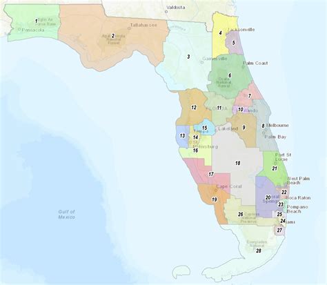 What Florida's new congressional maps will mean for districts across ...