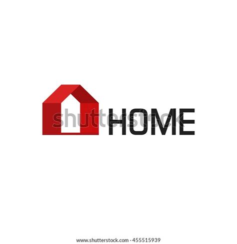 Modern Home Logo Vector Isolated On Stock Vector (Royalty Free ...