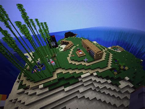 my survival island : Minecraft