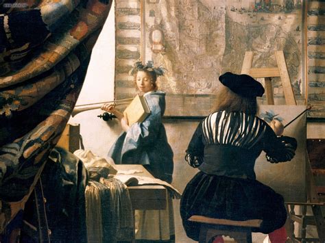 Johannes Vermeer | The Allegory of Painting, 1666 | Tutt'Art@ | Pittura ...