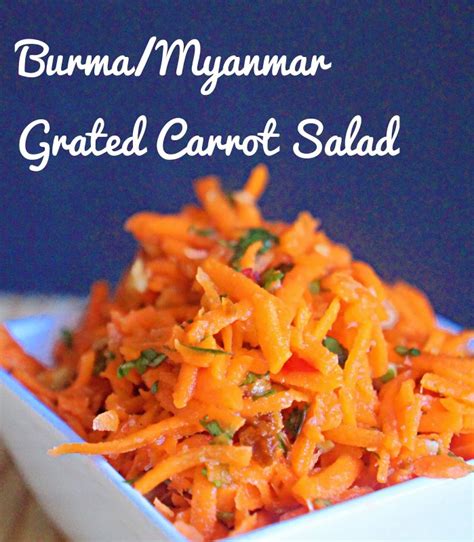 Salads from Burma/Myanmar - Global Kitchen Travels