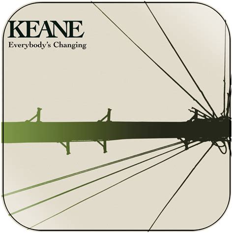 Keane Everybodys Changing Album Cover Sticker