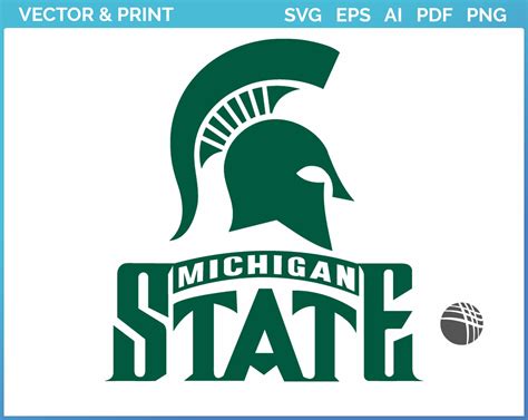 Michigan State Spartans Logo Vector