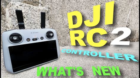 Dji RC 2 CONTROLLER review next generation - YouTube