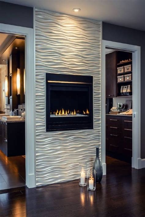 corner fireplace accent wall ideas - Yong Coombs