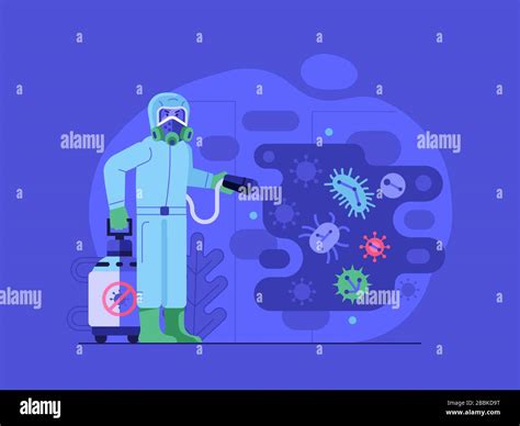 Sterilization sprays Stock Vector Images - Alamy