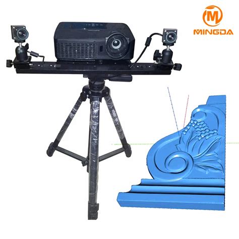 MINGDA High Precision Non contact 3D Scanner For Sculpture Carving Professional Fast Scan ...