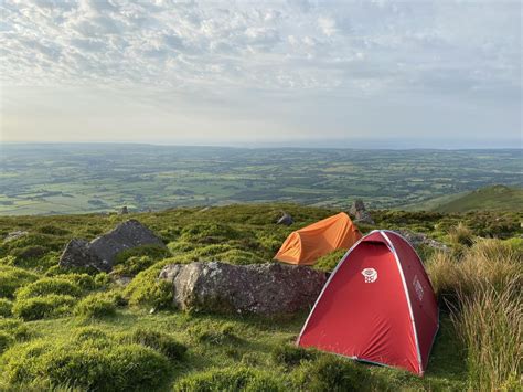 Comeragh mountains, Ireland. : camping