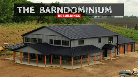 Finishing the Barndominium Exterior! Epic Final Drone Footage - YouTube