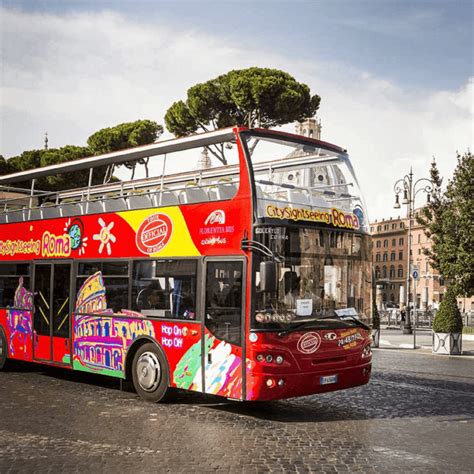 Tickets for Rome City Sightseeing Hop-on Hop-off Bus | Romeing Shop