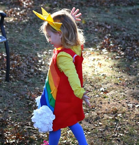 DIY Rainbow Costume - The Chirping Moms