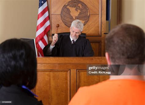 Judge In A Courtroom High-Res Stock Photo - Getty Images