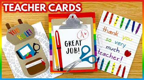 Handmade Teacher Appreciation Card Ideas - Galuh Karnia458