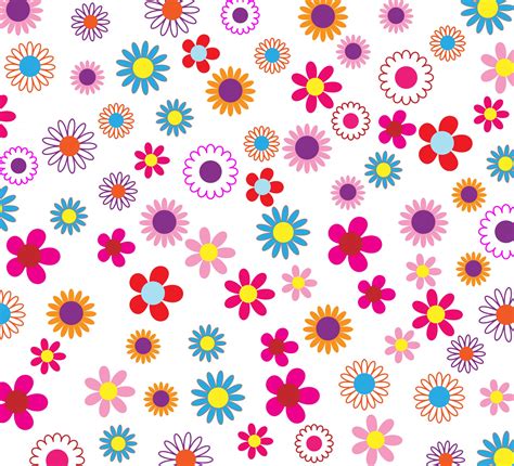 Colorful Floral Background Pattern Free Stock Photo - Public Domain Pictures