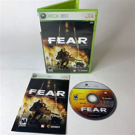 F.E.A.R Xbox 360 Game Complete Tested on Mercari | Xbox 360 games, Xbox ...