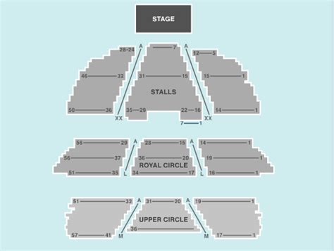 Seated Seating Plan - London Palladium